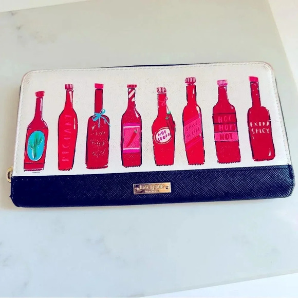 Kate Spade New York Haute Stuff Spice Things Up Large Zip Around Wallet - Picture 1 of 11
